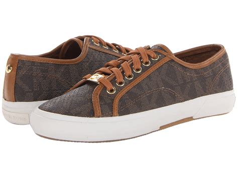 michael kors woven brown leather sneaker|michael kors sneakers for men.